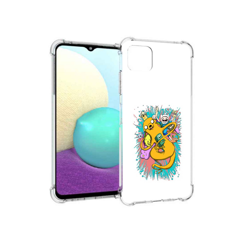 

Чехол MyPads Tocco для Samsung Galaxy A22s 5G время приключений рисунок (PT226906.544.276), Прозрачный, Tocco