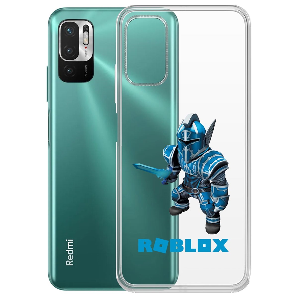 

Чехол-накладка Roblox-Рыцарь Алар для Xiaomi Redmi Note 10T/ Poco M3 Pro, Прозрачный
