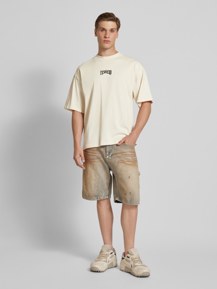 Футболка мужская Review 10745308494 бежевая L 6032₽