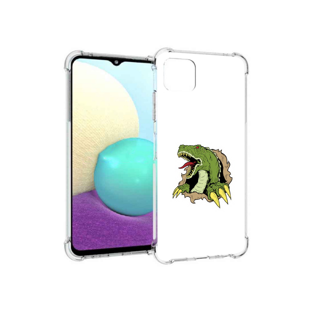 

Чехол MyPads Tocco для Samsung Galaxy A22s 5G годзила (PT226906.544.290), Прозрачный, Tocco