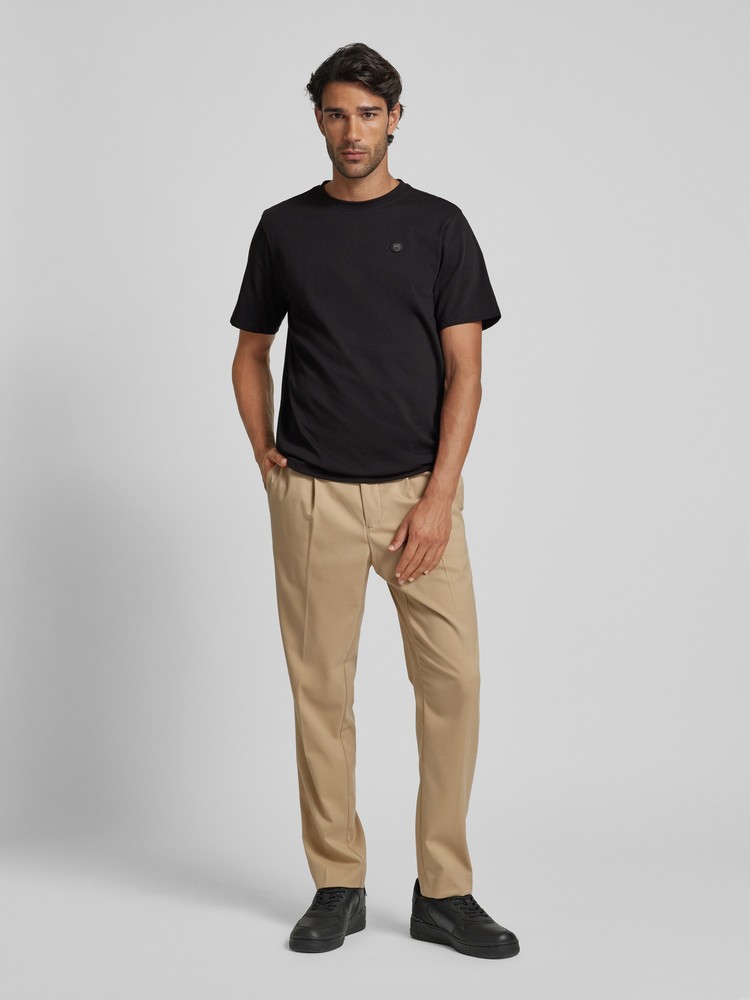 

Футболка мужская Knowledge Cotton Apparel 1010605 черная L, Черный, 1010605