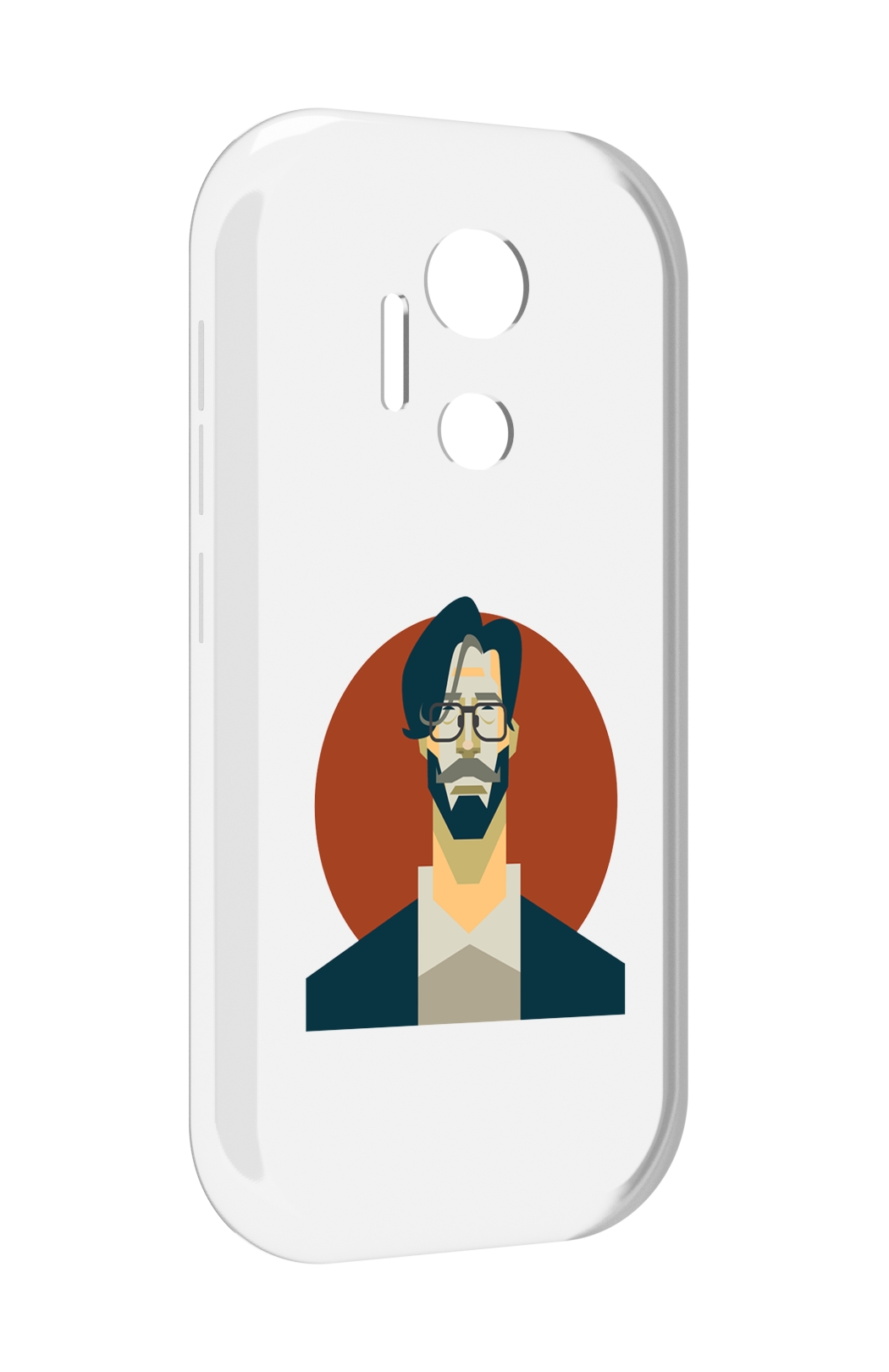 

Чехол MyPads мужичек-в-очках для doogee x97 pro, Прозрачный, Tocco