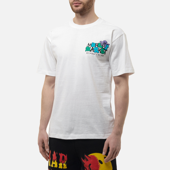 

Футболка мужская MARKET 399000986-1201 белая 2XL, 399000986-1201