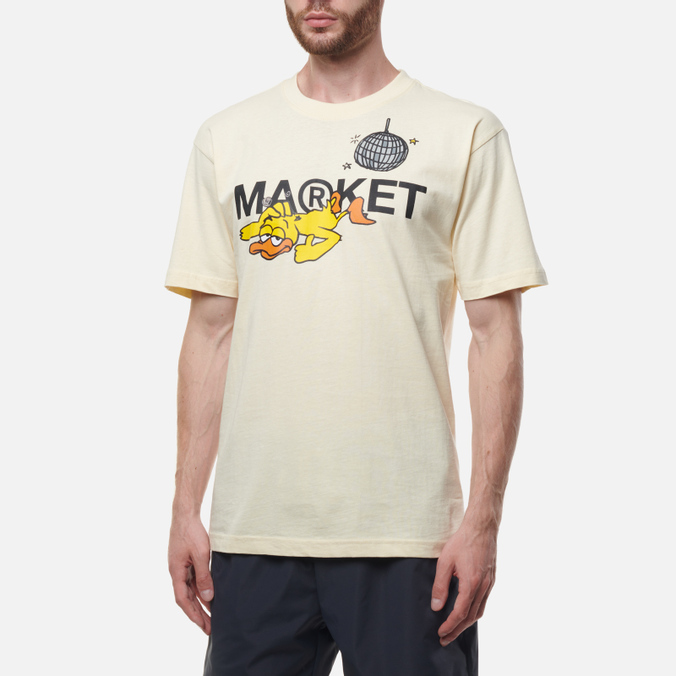 

Футболка мужская MARKET 399001060-1228 бежевая S, 399001060-1228