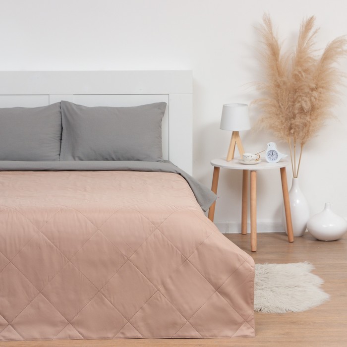 

LoveLife Покрывало LoveLife Евро Макси 240х210±5 см, коричневый, микрофайбер, п/э