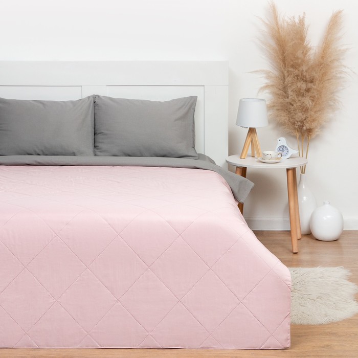 

LoveLife Покрывало LoveLife Евро 200х210±5 см, цвет розовый, микрофайбер, 100% п/э