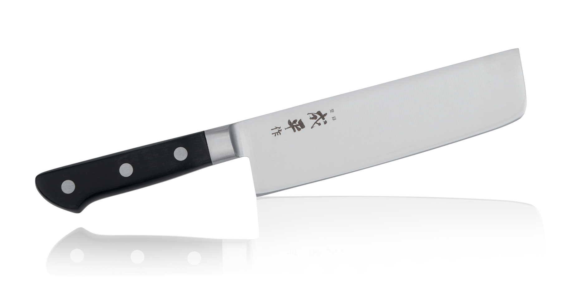 фото Овощной кухонный нож накири fuji cutlery narihira, лезвие 18 см, сталь mo-v, япония