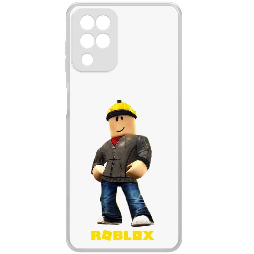 

Чехол-накладка Roblox-Строитель для Samsung Galaxy A12 (A125), Прозрачный