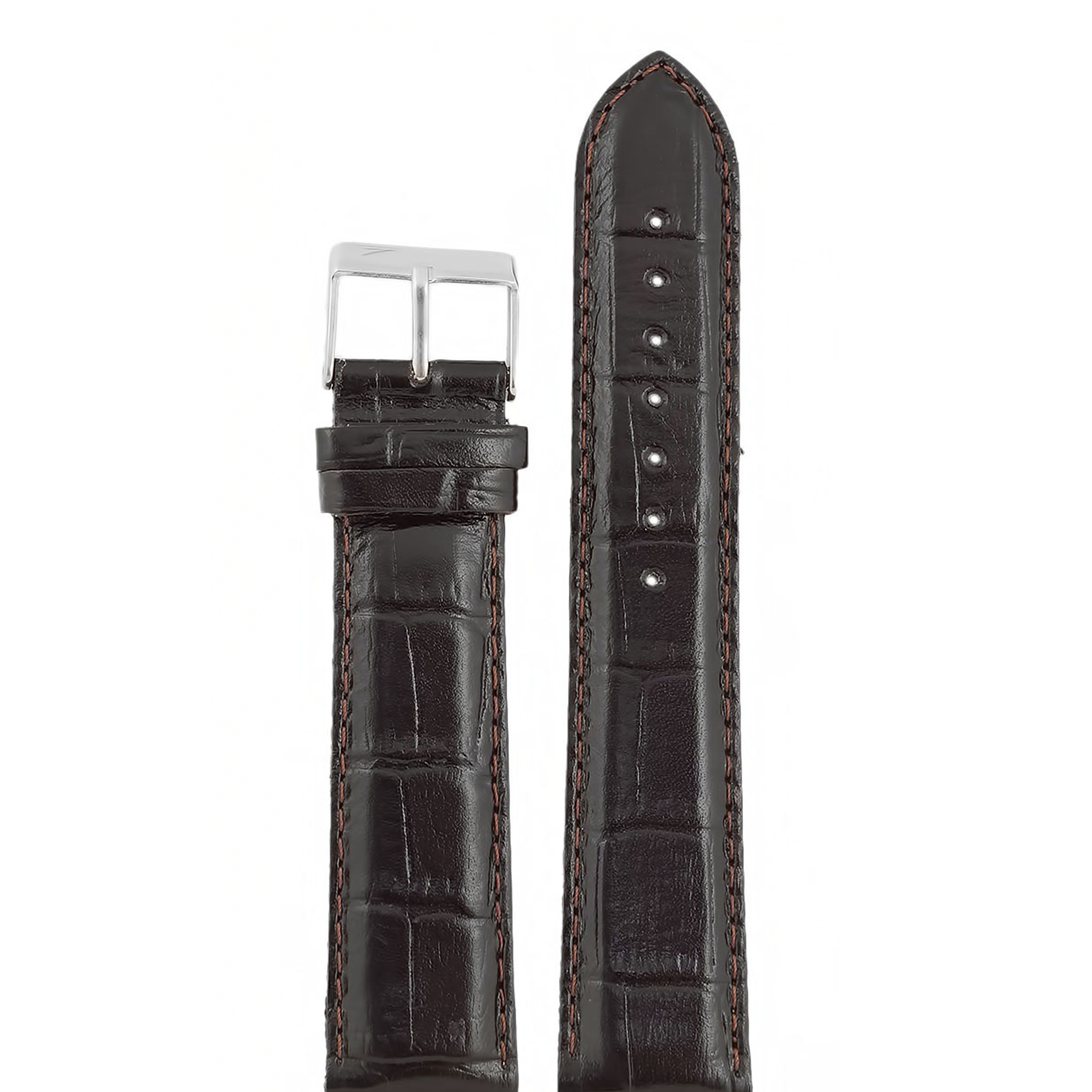 

Ремешок из двух частей мужской Ardi РК-22 темно-коричневый, РК-22