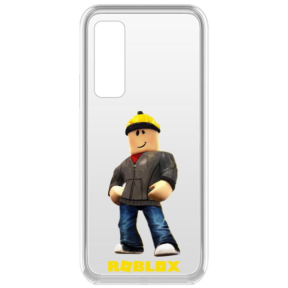 

Чехол-накладка Roblox-Строитель для Vivo Y53s, Прозрачный