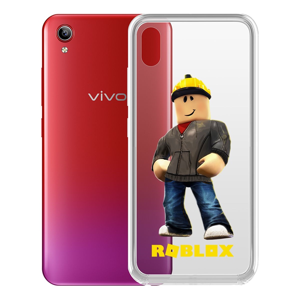 

Чехол-накладка Roblox-Строитель для Vivo Y91C, Прозрачный