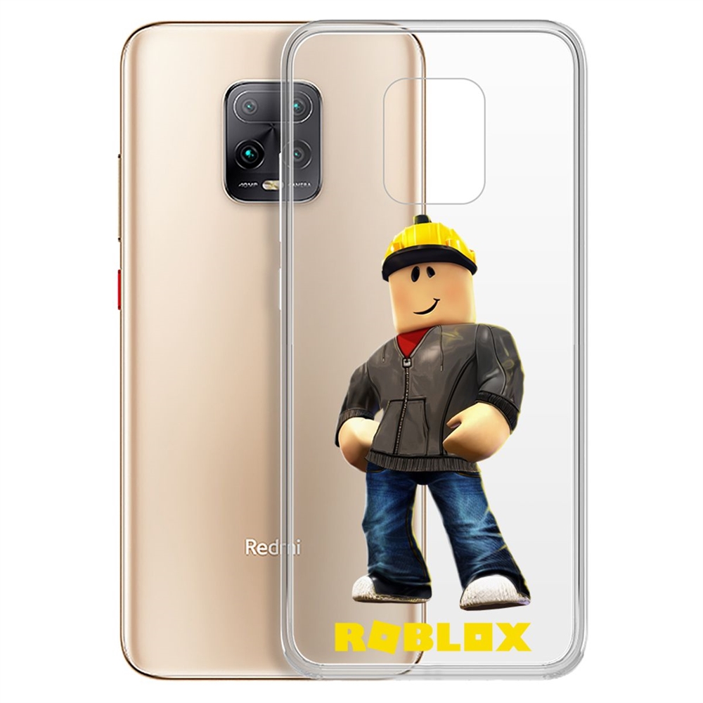 Чехол-накладка Roblox-Строитель для Xiaomi Redmi 10X 5G/10X Pro 5G