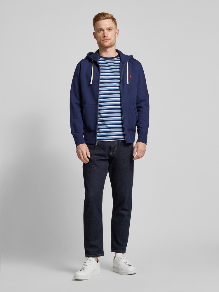 

Футболка мужская Polo Ralph Lauren 710927103 синяя S, Синий, 710927103