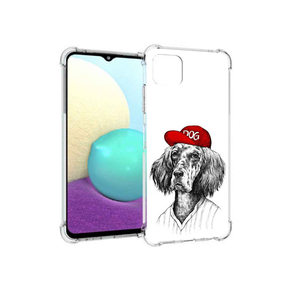 

Чехол MyPads Tocco для Samsung Galaxy A22s 5G дог (PT226906.544.333), Прозрачный, Tocco