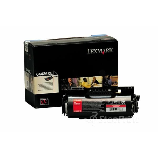 

Картридж для лазерного принтера Lexmark 64436XE, черный, оригинал