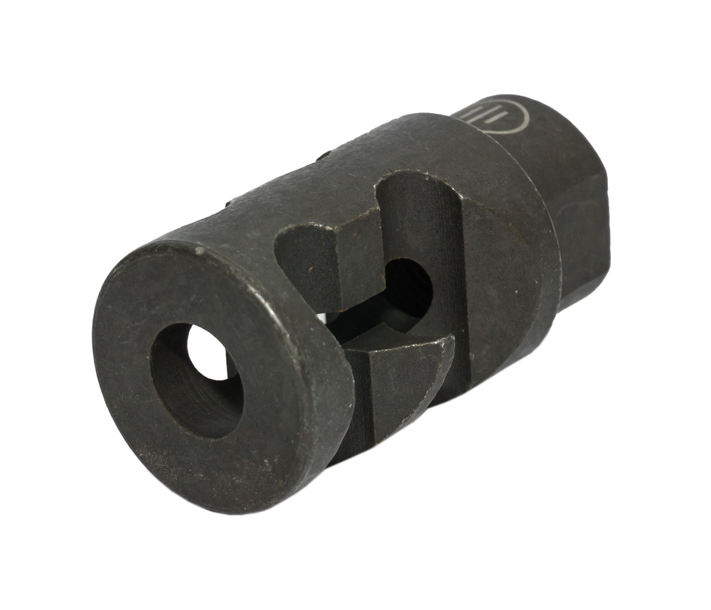 Пламегаситель Big Dragon Shark для страйкбольного оружия резьба 14мм укороченный