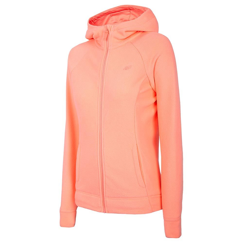 фото Толстовка женская 4f women's fleeces оранжевая xs