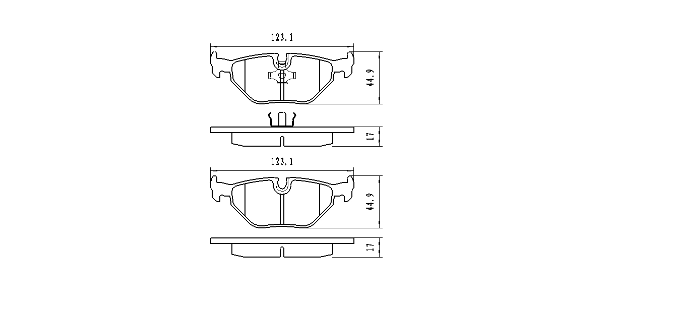 

WINKOD W226500BP_колодки дисковые задние!\ BMW E36/E46/E85 1.6i-2.8i/2.0D 98>,Rover 75 1.8