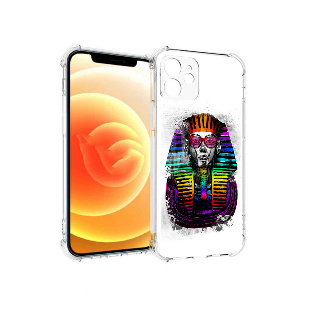 

Чехол MyPads Tocco для Apple iPhone 12 модная богиня (PT157543.607.479), Прозрачный, Tocco