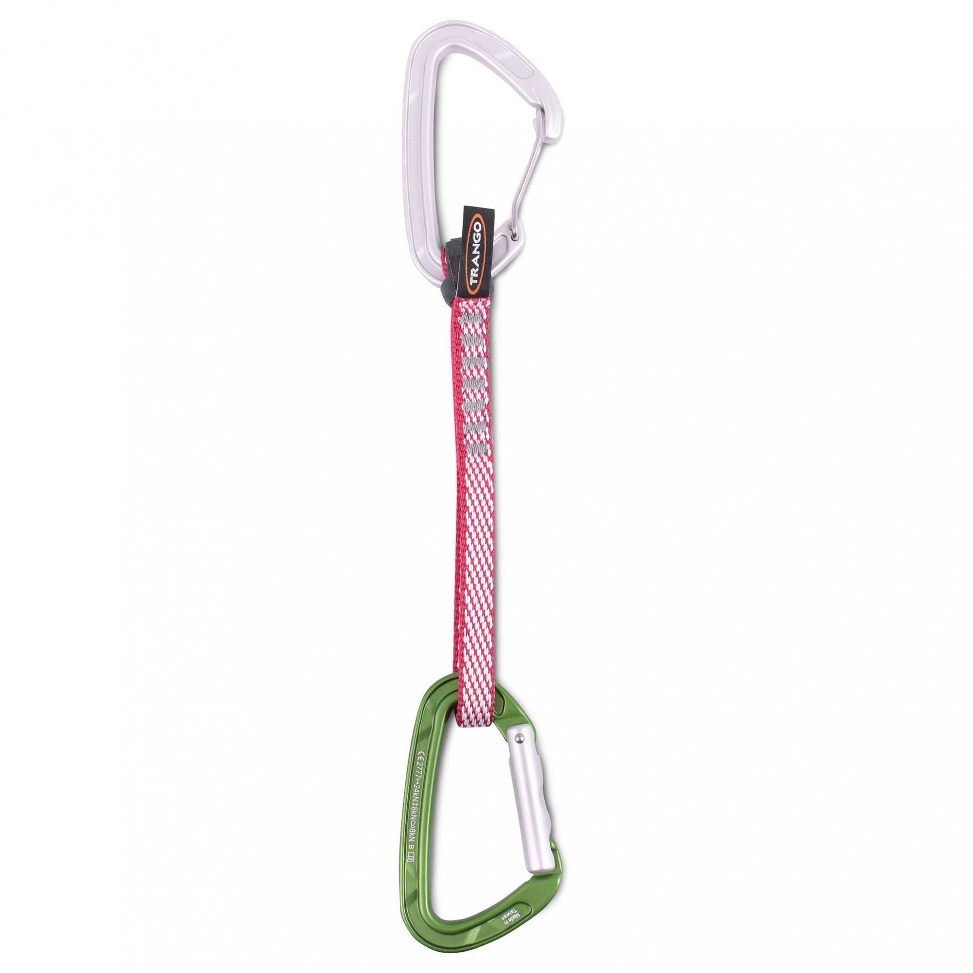

TRANGO оттяжка с карабинами Beam ST QuickDraw Set 17см, Розовый, Beam ST QuickDraw Set