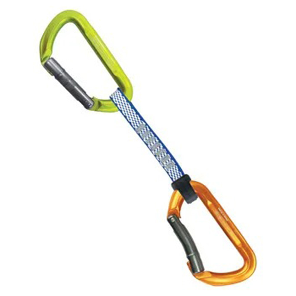 

TRANGO оттяжка с карабинами Dyneema Set 12см, Синий, Beam ST QuickDraw Set