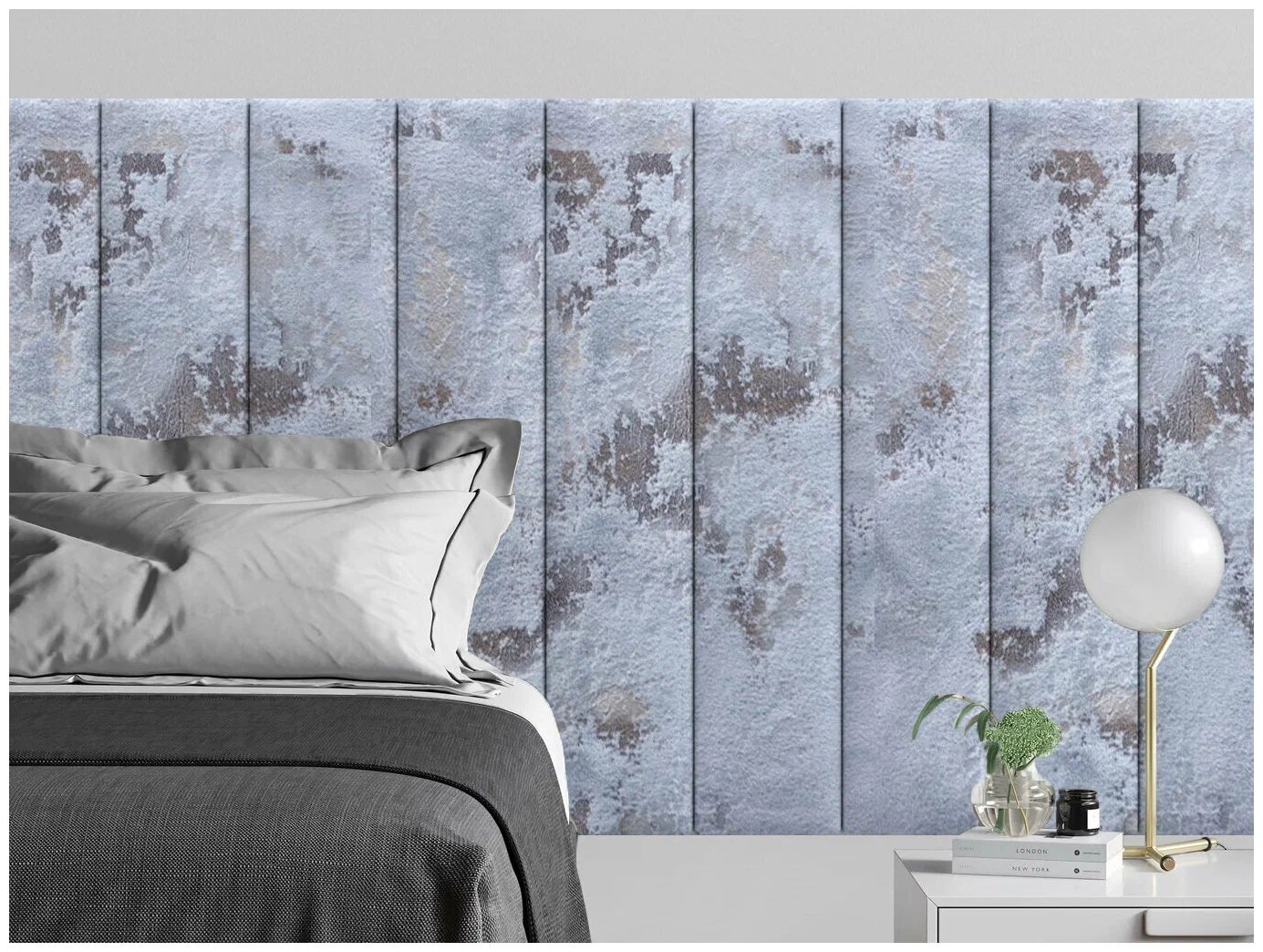 

Панель кровати Shtorm Sky blue 20х100 см 1 шт., Синий