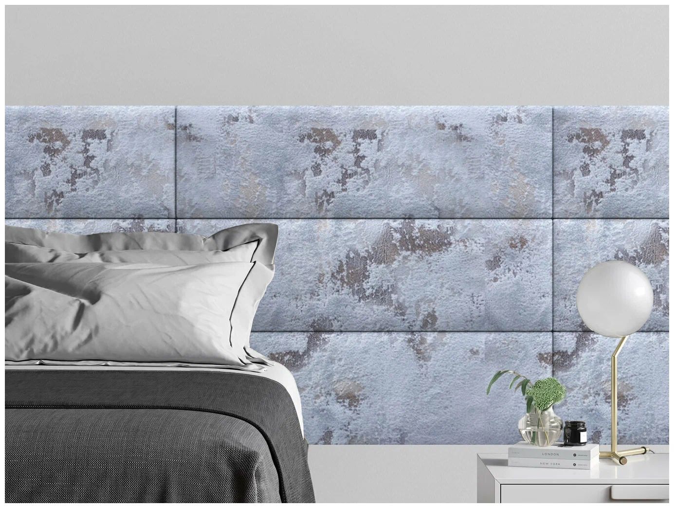 

Панель кровати Shtorm Sky blue 30х100 см 1 шт., Синий