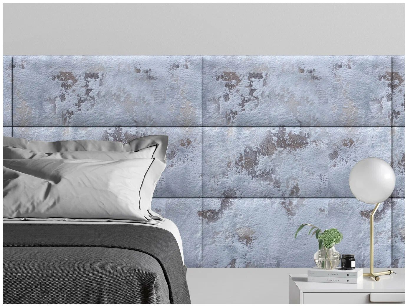 

Панель кровати Shtorm Sky blue 30х30 см 1 шт., Синий