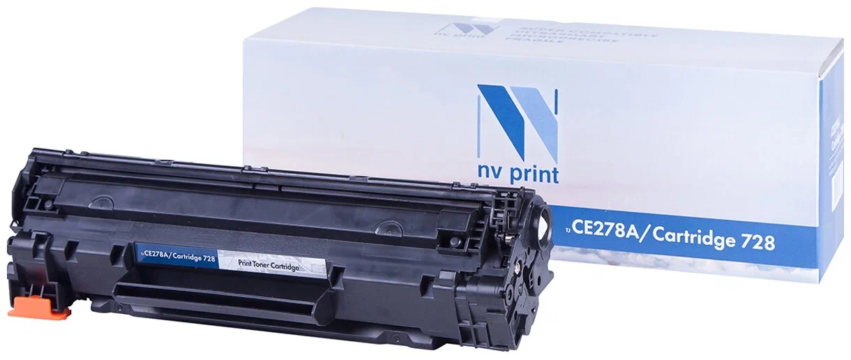 

Картридж для МФУ NV Print CE278A (NV-CE278A/Canon) черный, совместимый, CE278A