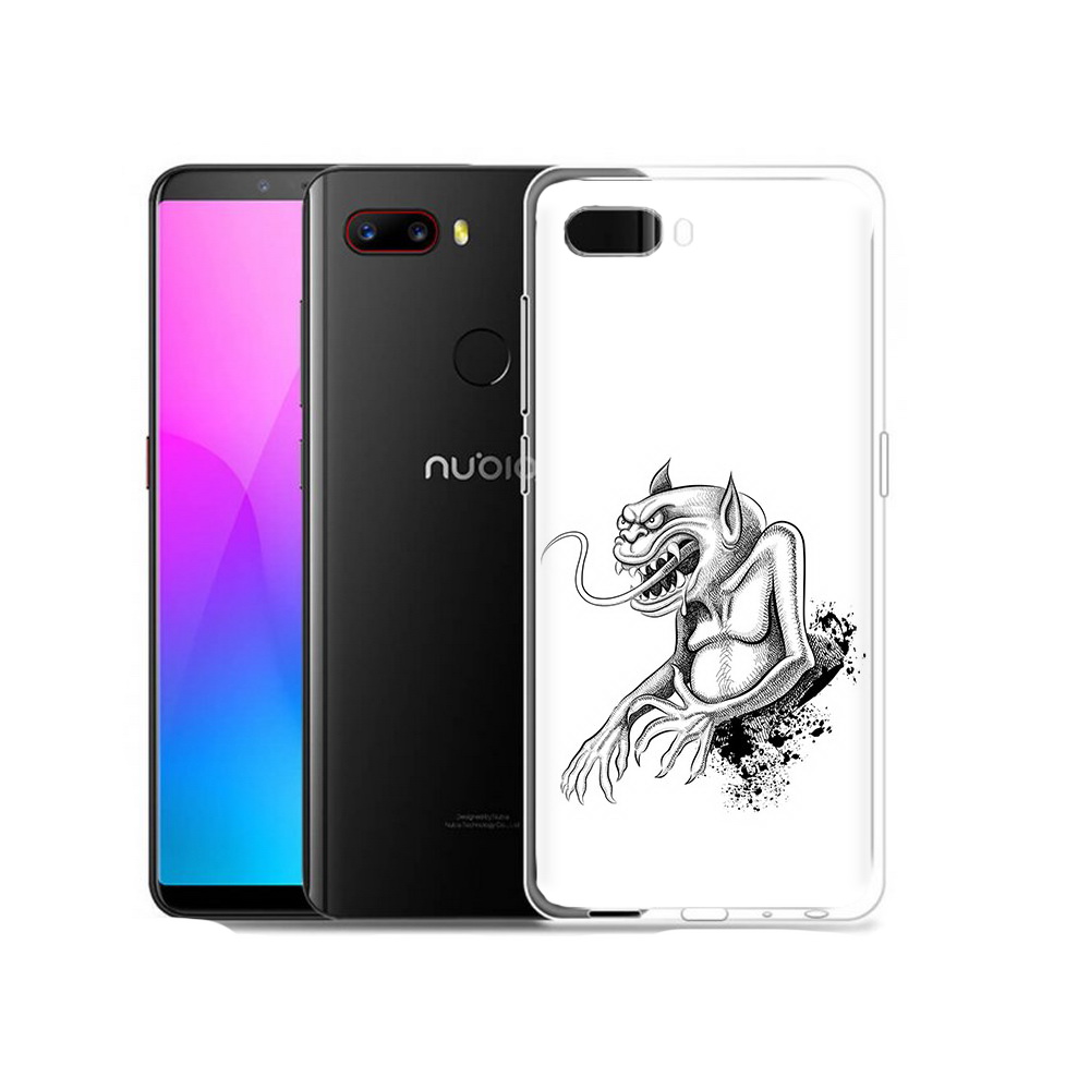 

Чехол MyPads Tocco для ZTE Nubia Z18 чорт (PT115657.463.692), Прозрачный, Tocco