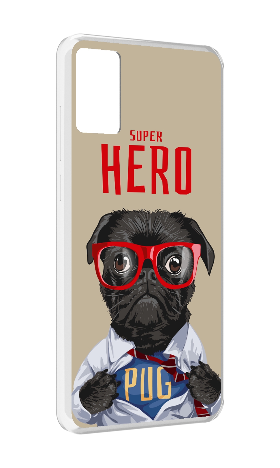 

Чехол MyPads Герой-PUG для CUBOT P50, Прозрачный, Tocco