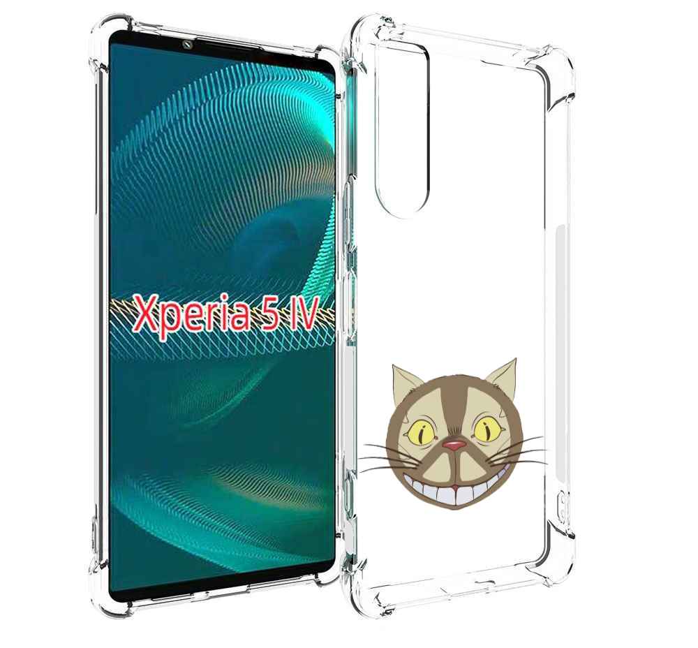 

Чехол MyPads Чеширский кот для Sony Xperia 5 IV (5-4), Прозрачный, Tocco