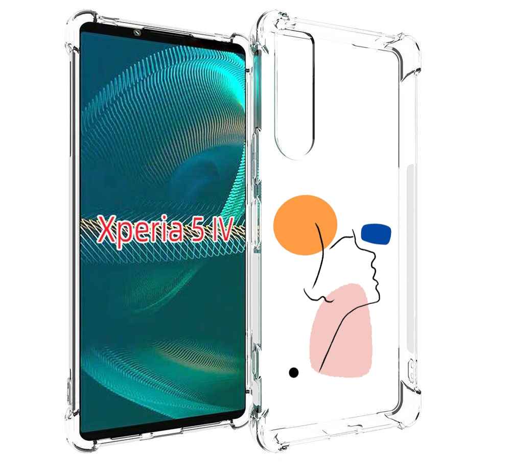 

Чехол MyPads абстракция девушки женский для Sony Xperia 5 IV (5-4), Прозрачный, Tocco
