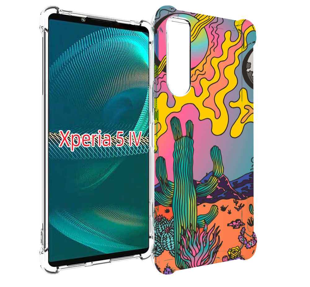 

Чехол MyPads акварельные рисунки для Sony Xperia 5 IV (5-4), Прозрачный, Tocco