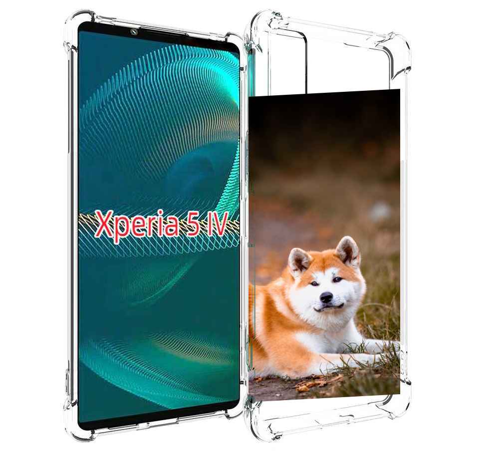 

Чехол MyPads акита ину для Sony Xperia 5 IV (5-4), Прозрачный, Tocco