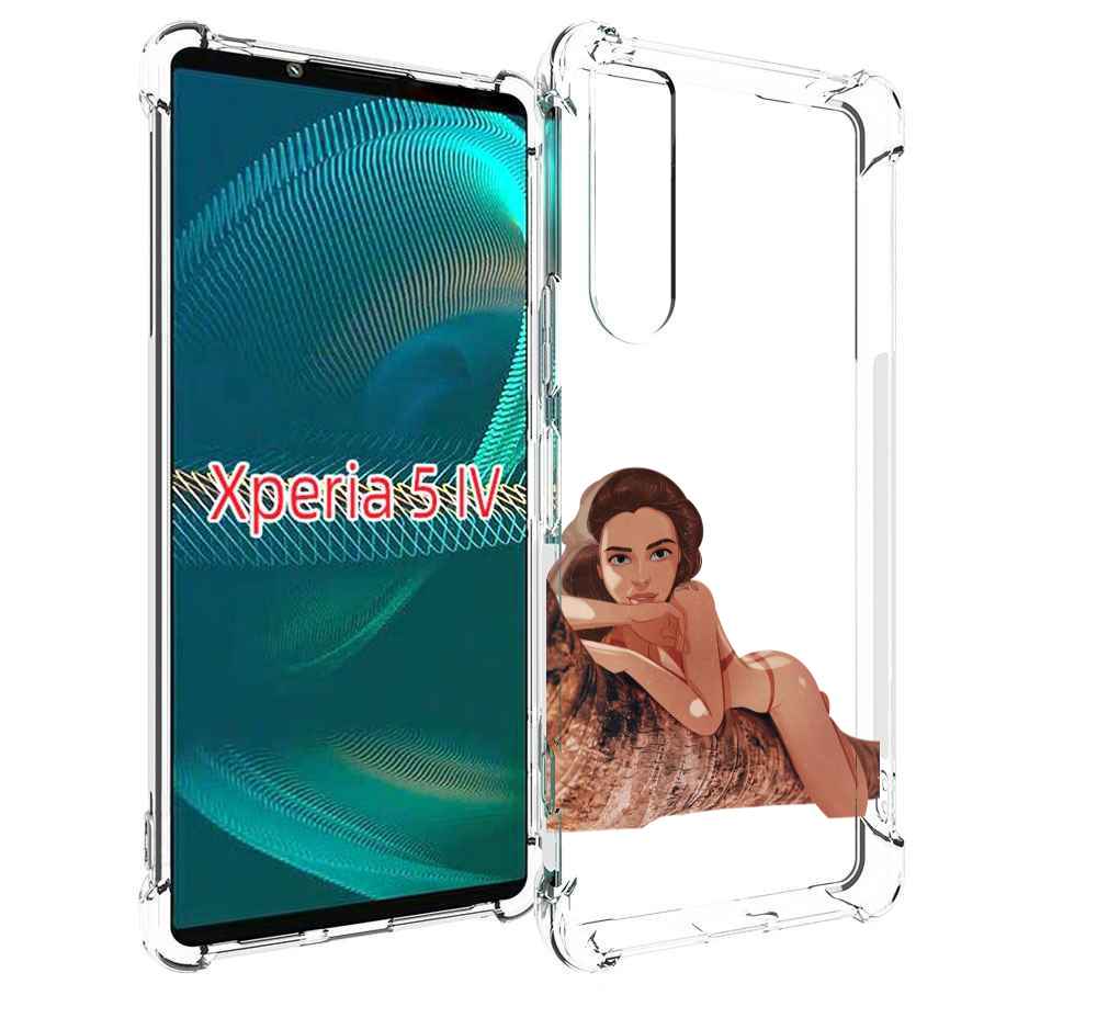 

Чехол MyPads амазонка-на-дереве для Sony Xperia 5 IV (5-4), Прозрачный, Tocco