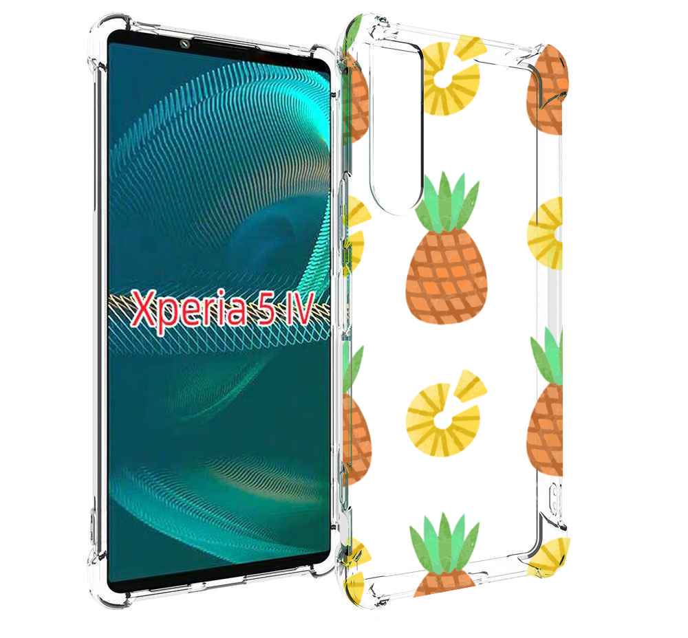 

Чехол MyPads ананасики для Sony Xperia 5 IV (5-4), Прозрачный, Tocco