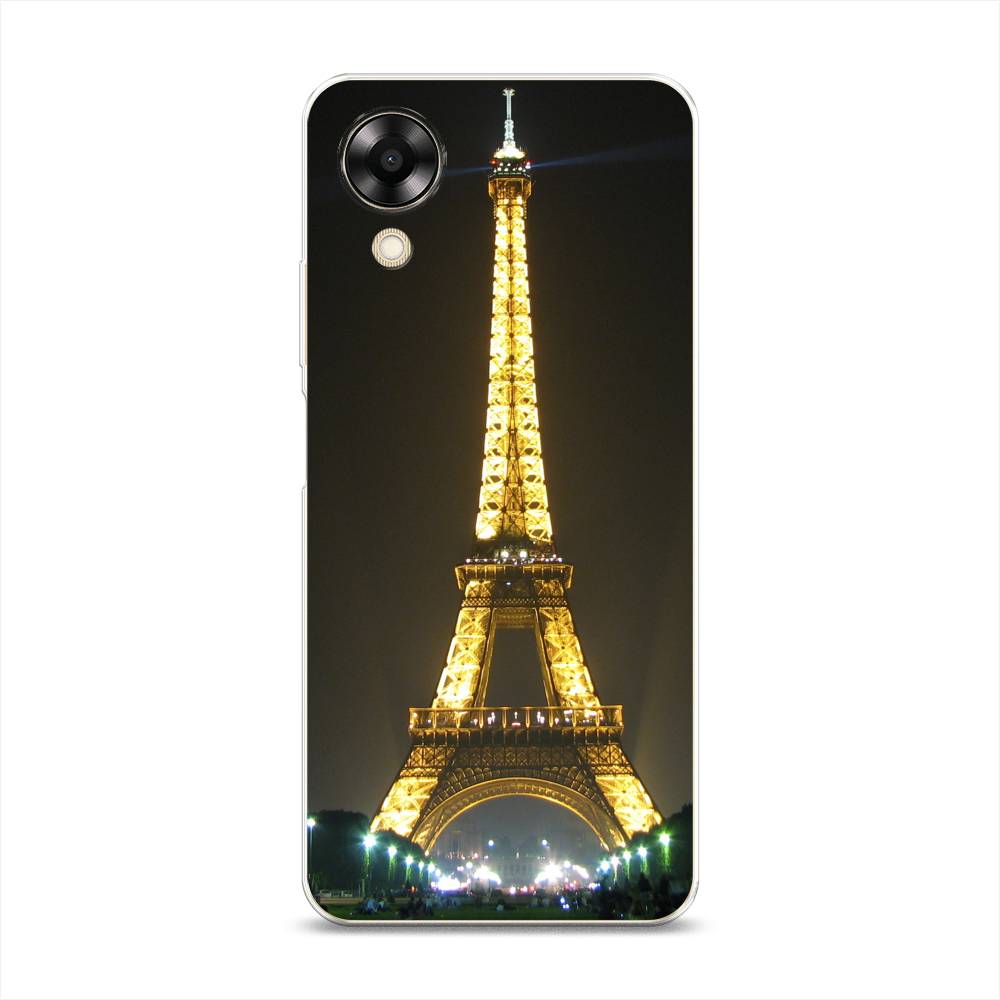 

Чехол на Oppo A17K "Париж 2", Желтый;серый, 2512850-2