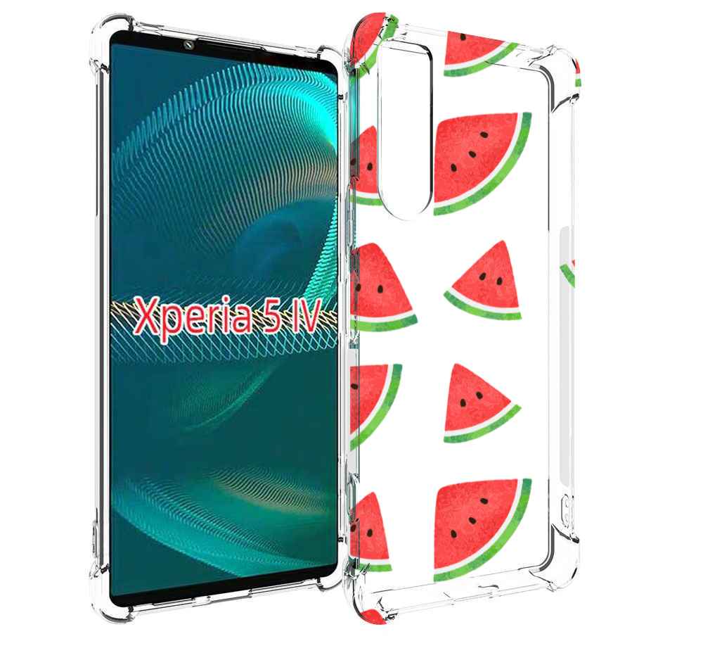 

Чехол MyPads арбузики для Sony Xperia 5 IV (5-4), Прозрачный, Tocco