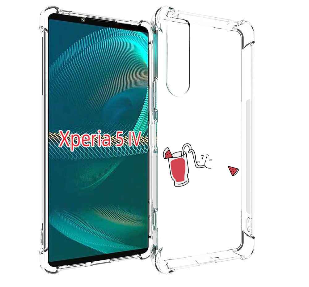 

Чехол MyPads арбузный-напиток для Sony Xperia 5 IV (5-4), Прозрачный, Tocco