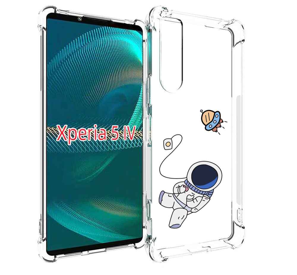 

Чехол MyPads астронавт для Sony Xperia 5 IV (5-4), Прозрачный, Tocco