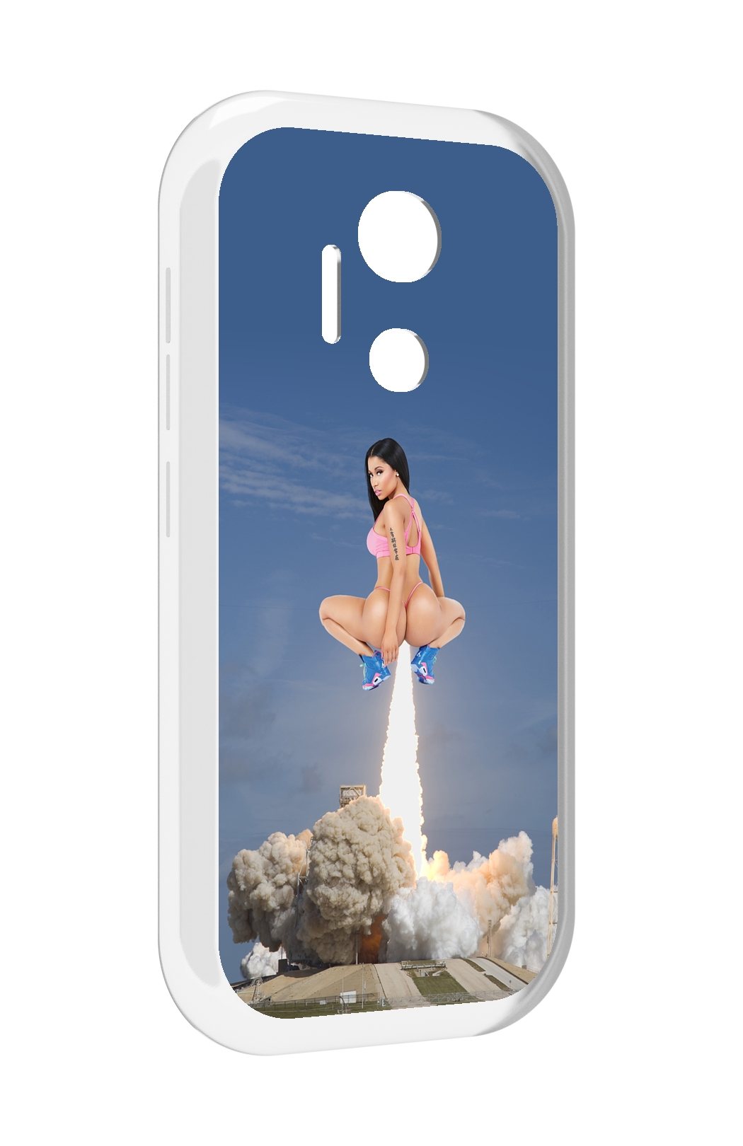 

Чехол MyPads ники-минаж-ракета детский для doogee x97 pro, Прозрачный, Tocco