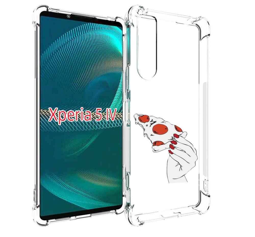

Чехол MyPads белая-пицца для Sony Xperia 5 IV (5-4), Прозрачный, Tocco