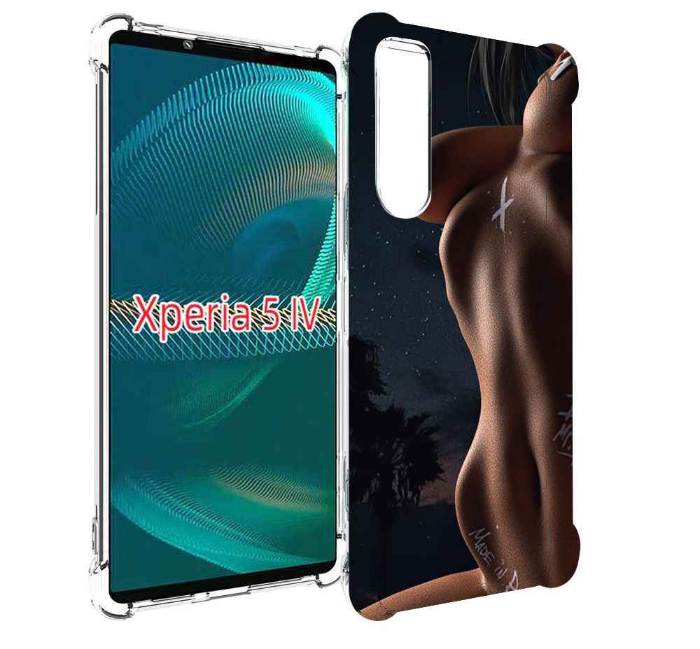 

Чехол MyPads белые-татуировки-на-теле для Sony Xperia 5 IV (5-4), Прозрачный, Tocco