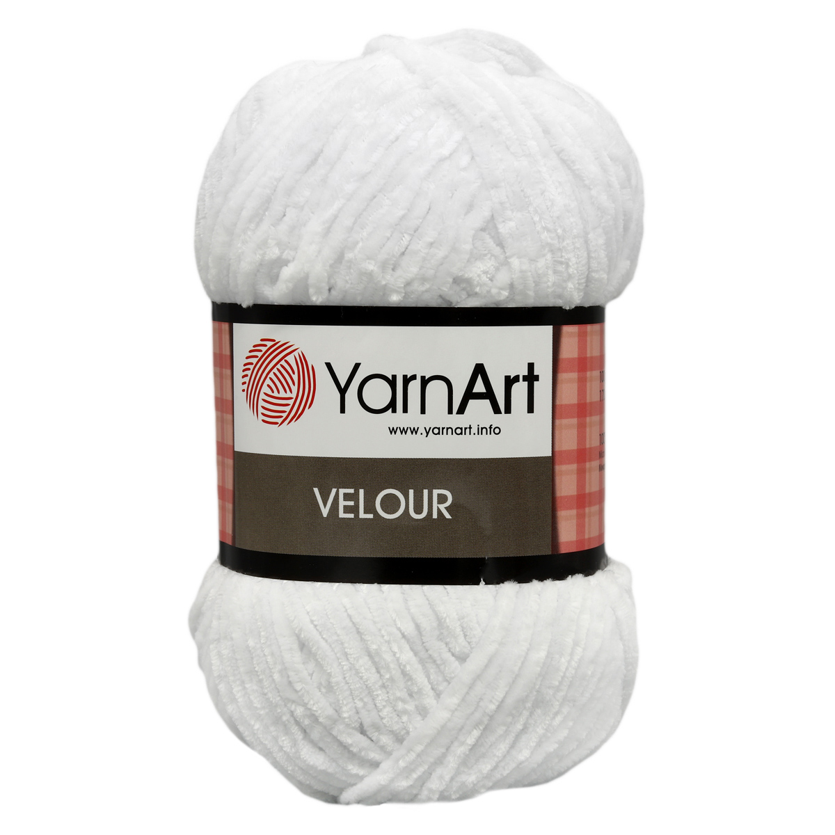 фото Пряжа yarnart 7722484_00001 velour 840 белый