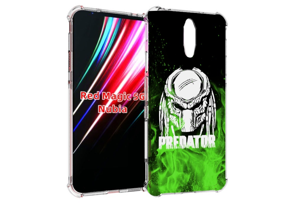 

Чехол MyPads Знак-хищника для ZTE Nubia Red Magic 1 5G, Прозрачный, Tocco
