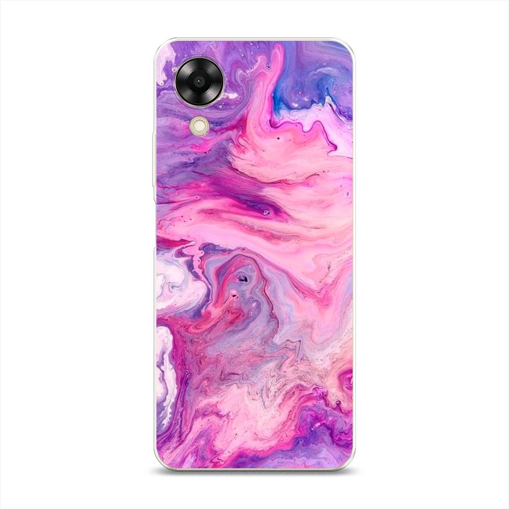 

Чехол на Oppo A17K "Нежно-розовая абстракция", Розовый, 2512850-3