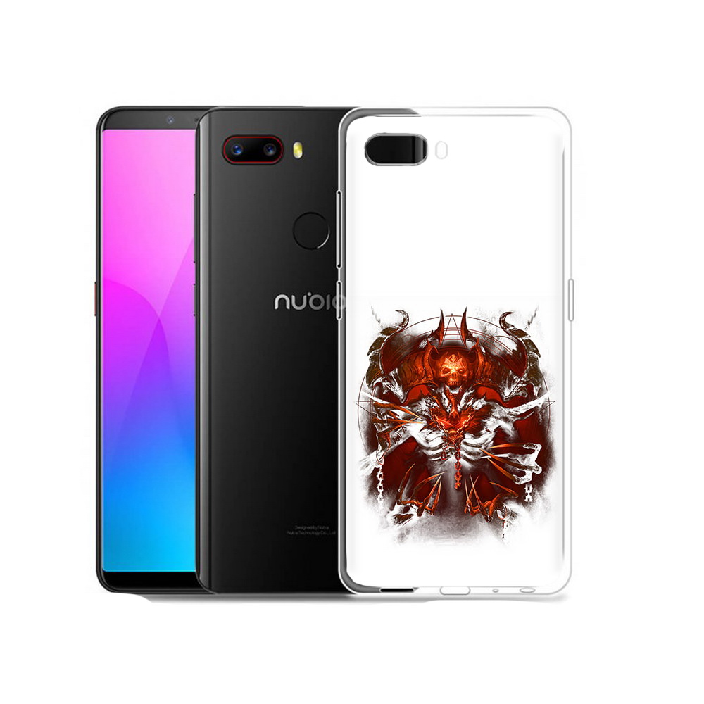 

Чехол MyPads Tocco для ZTE Nubia Z18 яркий демон (PT115657.463.708), Прозрачный, Tocco