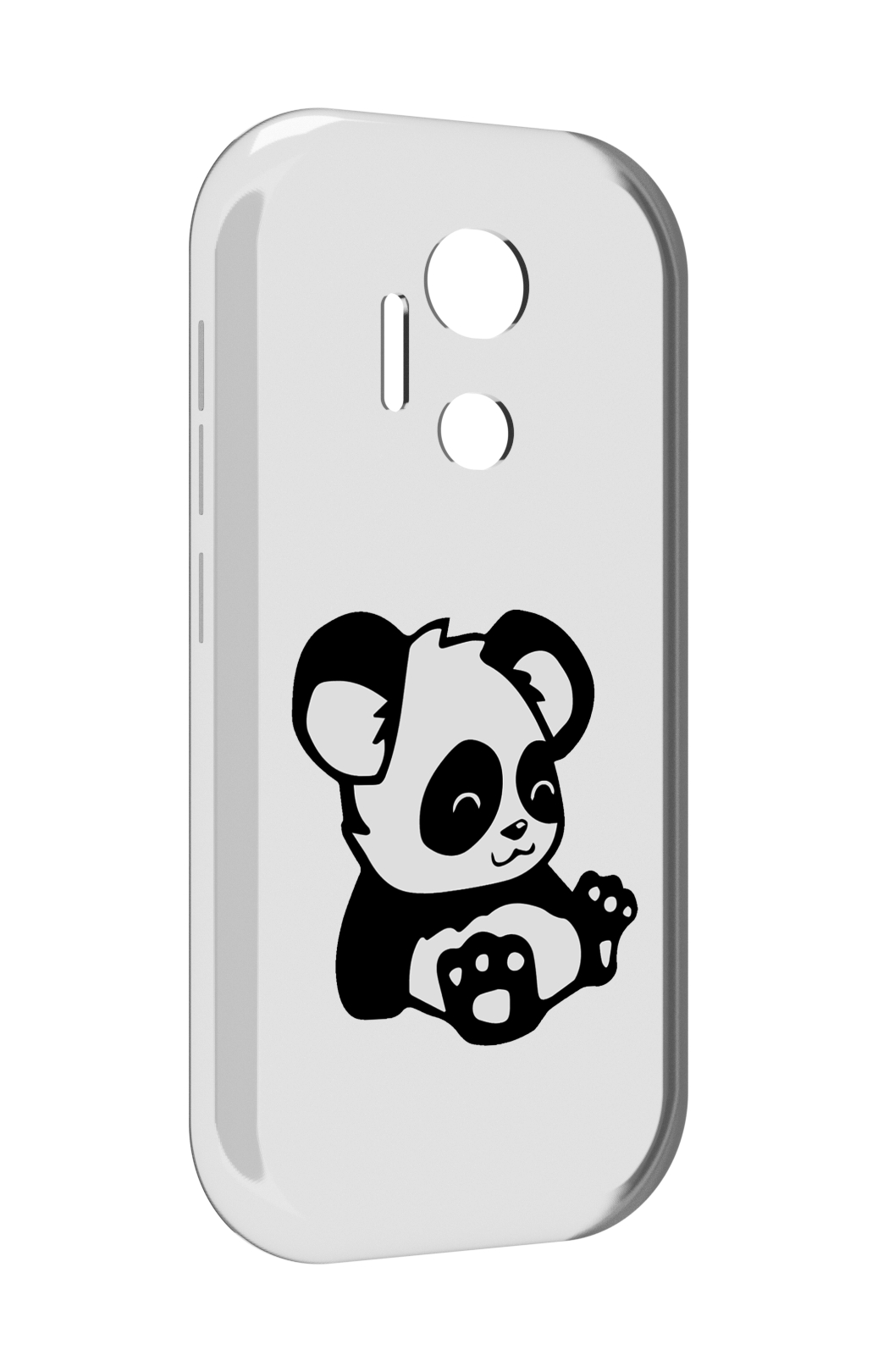 

Чехол MyPads панда-детеныш детский для doogee x97 pro, Прозрачный, Tocco