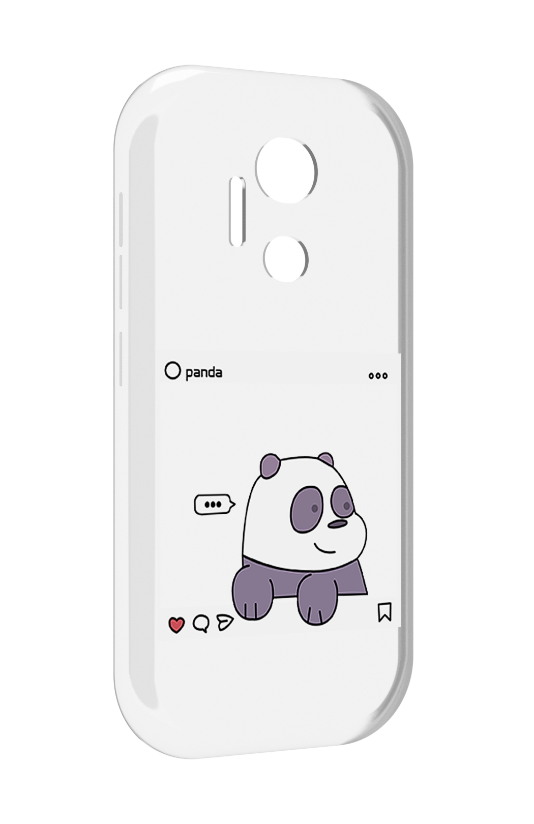 

Чехол MyPads пандочка-фотка для doogee x97 pro, Прозрачный, Tocco